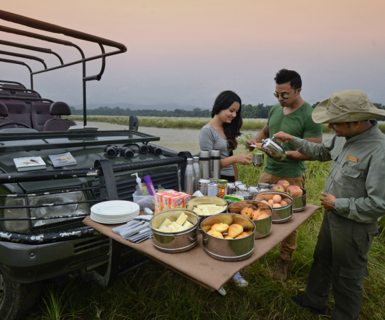 Full day jungle activities at Chitwan National Park (B, L, D)