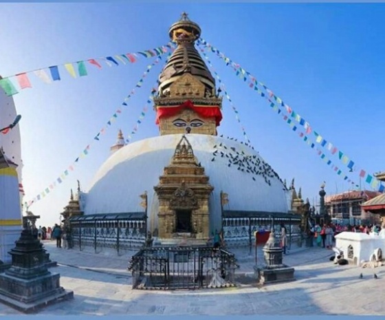 Excursion to Sarangkot: Fly back Kathmandu (25 minutes flight, 1400 m): KathmanduSightseeing