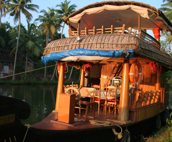 Transfer to Alleppey - Overnight Stay in Houseboat