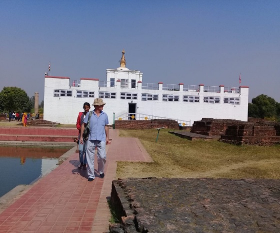 Explore different monasteries around Lumbini in Rickshaw: 4-5 hrs(B)