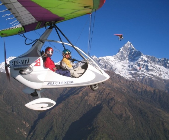Full day in Pokhara to test your limits with optional adventure activities 