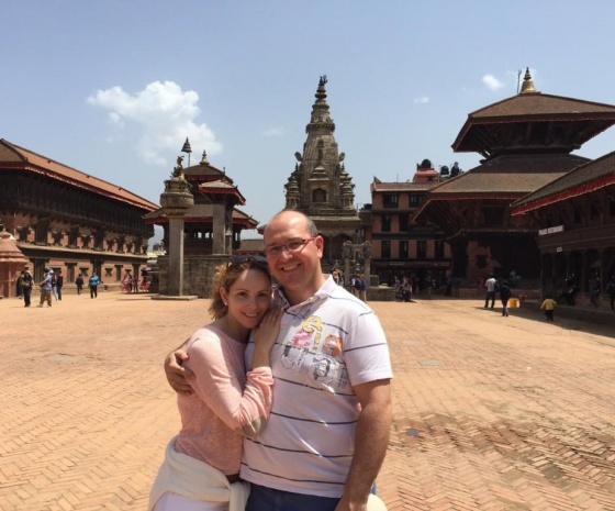 Drive to Kathmandu (1 and ½ drive hours): Sightseeing at Bhaktapur (for 3 hours) and evening Krishnarpan Dinner (B, D)