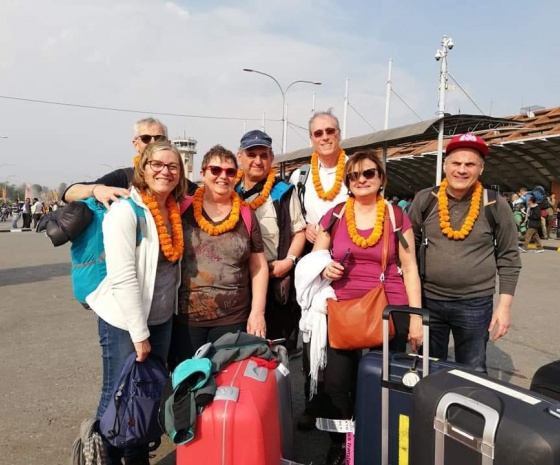 Arrival at Kathmandu: 1400 m altitude: 30 minutes drive to Hotel 