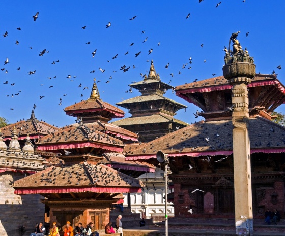 UNESCO heritage sites of Kathmandu: Kathmandu Durbar Square, Boudhanath & Pashupatinath (B)  