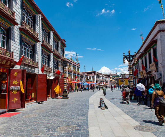 Arrival in Lhasa (3650m)