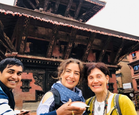 Trek to Panauti: 2-3 hrs walk: Drive to Bhaktapur: 1 & ½ hrs: Sightseeing at Medieval town: 2-3 hrs (B)
