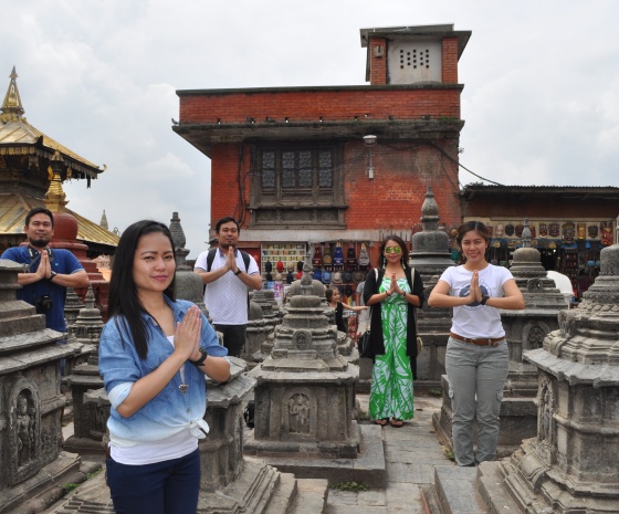 Sightseeing at UNESCO Heritage Sites in Kathmandu Valley: Patan Durbar Square, Swayambhunath, Boudhanath, Pasupatinath followed by evening Aarati : Duration 8-9 hours 