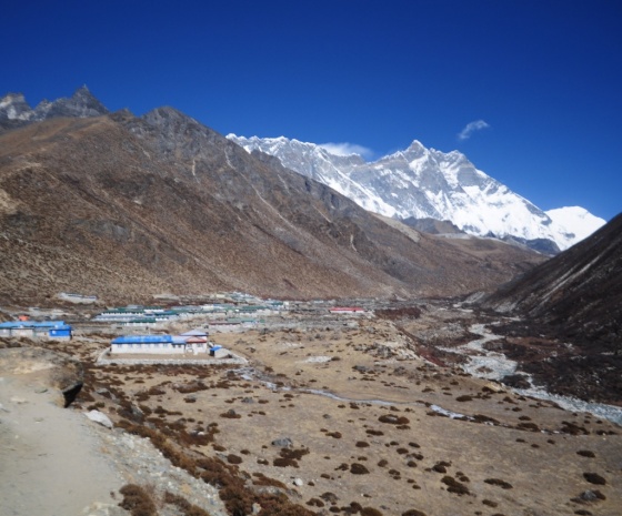 Acclimatization: short hike to Chhukung village (B, L, D)