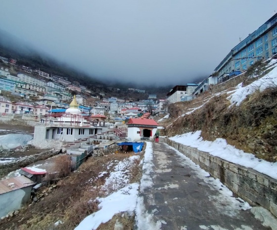 Acclimatization: Short hike to Khumjung village (B, L, D)