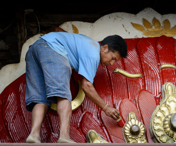 Opening rituals of Indra Jatra festival