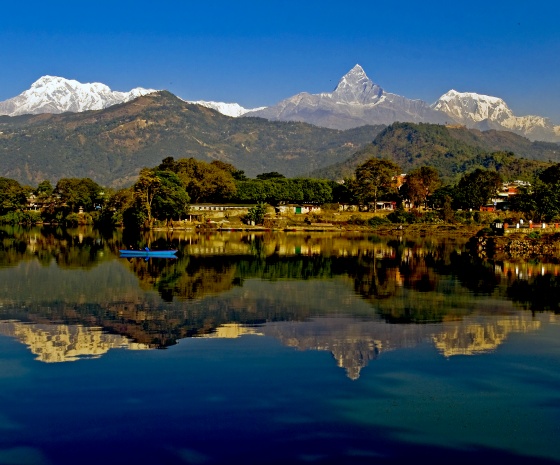 Kathmandu - Pokhara for honeymoon- 900m altitude  ( Drive Duration: 6-7 hours) approx 211 km
