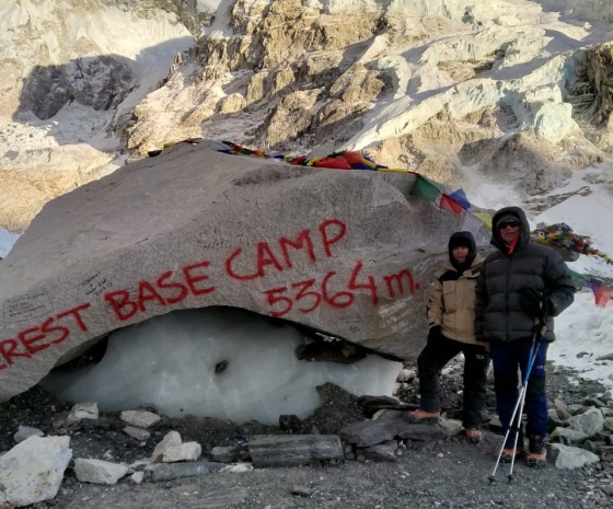 Lobuche - Gorak Shep (5,170 m/16,961ft), 3-4 hrs walk – Excursion to Everest Base Camp (5,364m/17,594ft): 4-5 hrs (B, L, D)