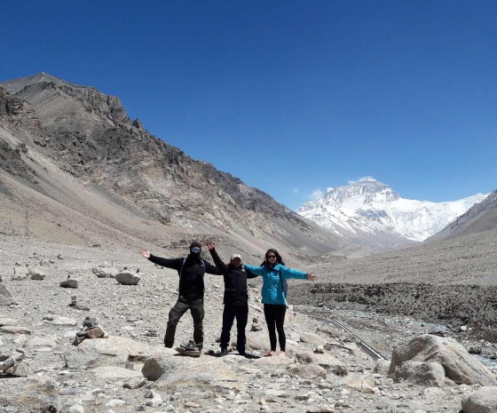 Drive to Rongbuk: Excursion to Everest Base Camp: Drive to Old Tingri  ,  Rongbuk (5100m), EBC (5090m) and Old Tingri (4300m) Duration: 4 hrs Distance: 220 km