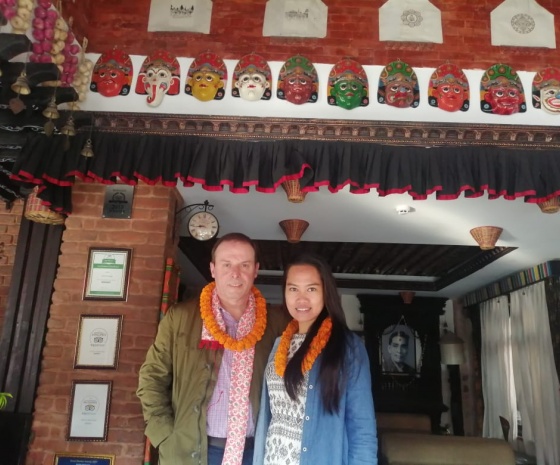  Kathmandu - 1400m altitude : Arrival & transfer to hotel