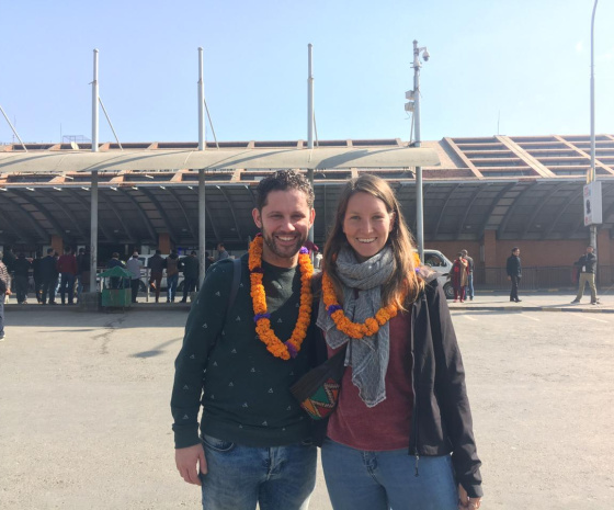 Arrival at Kathmandu