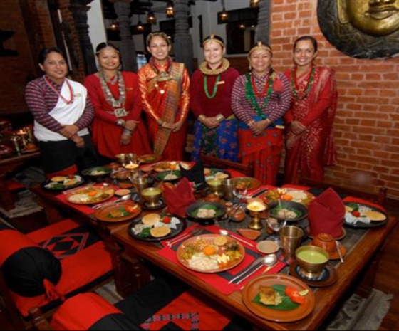 Drive Pokhara-Kathmandu: 6-7 hrs, typical Nepali dinner with live cultural show (B, D)