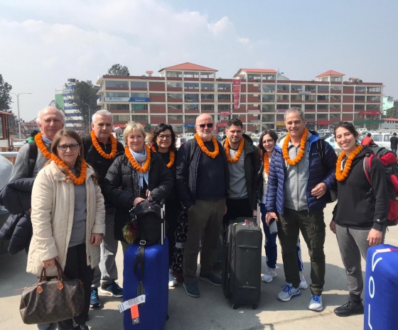  Day 1: Arrival at Kathmandu: 1400m altitude, approx. 30 minutes drive, welcome dinner at Krishnarpan, Dwarika ( drive : 30 minutes)  