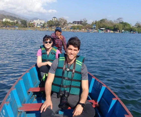 Boating at Phewa Lake & hike to World Peace Pagoda: Sightseeing at Daviâ€™s Fall, Gupteswor cave & Tibetan Refugee Camp (B)