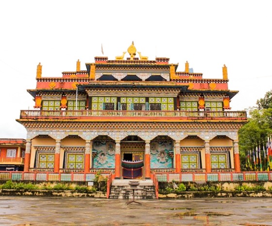 Fly to Pokhara: Visit Tibetan refugee camp & participate in chanting program at monastery (B)