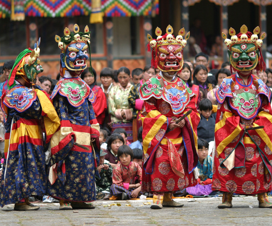 Witness Paro Mask Dance Festival