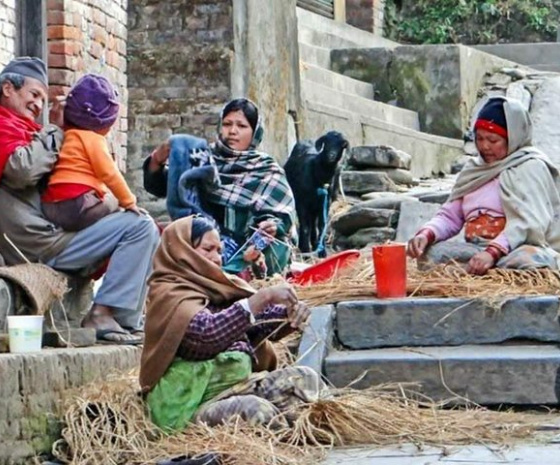 Dog worshiping day in Kirtipur, also explore Bungmati and Khokana (B)