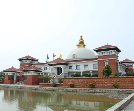 Explore different monasteries around Lumbini in Rickshaw: 4-5 hrs (B)