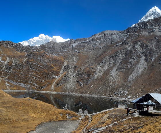 Rest day: Trip to Khayar Lake (4665 m): Duration 7-8  hours to Khopra Danda
