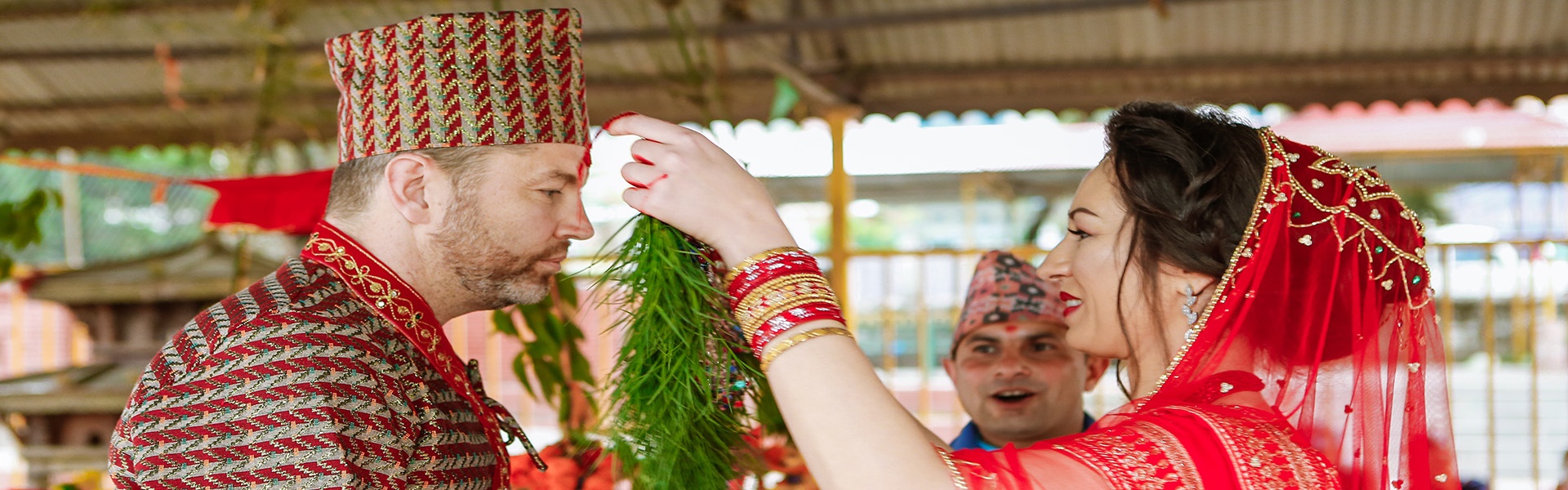 Traditional Hindu Wedding in Nepal Banner