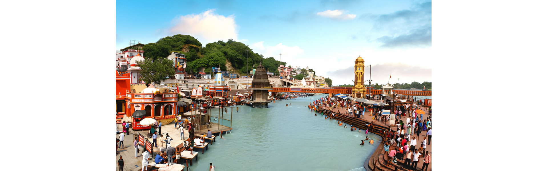 Spiritual tour in Haridwar and Rishikesh  Banner