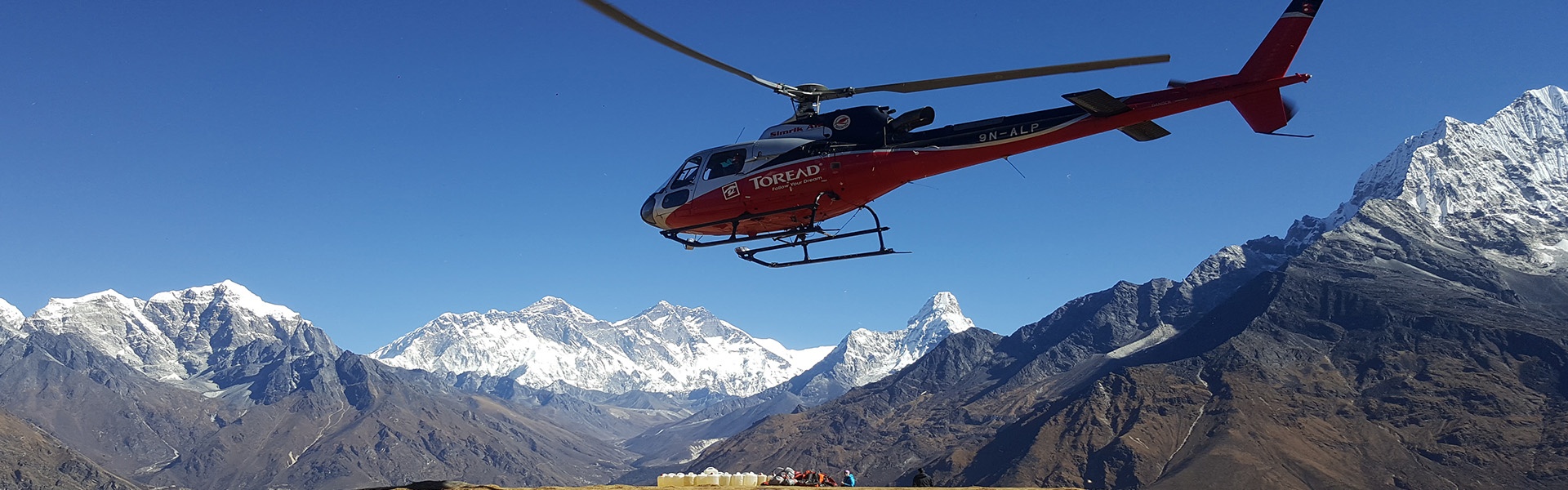 Everest Base Camp Trek and Heli back to Lukla Banner