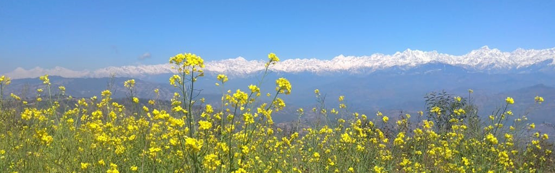 Hike around the Kathmandu valley with Panoramic Himalayan view Banner