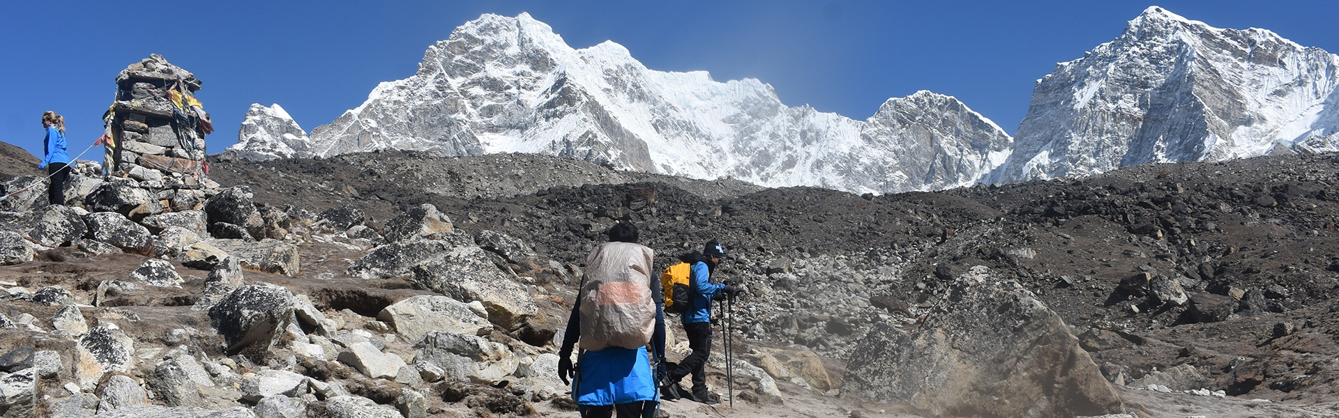 Celebrating New Year's Eve in the Himalayas with views of Everest Banner