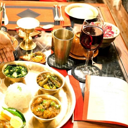 Krishnarpan Dinner at Dwarika's